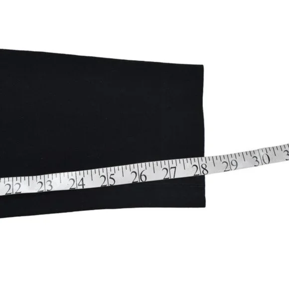 Aritzia Babaton Black Bi Stretch Ellis Low Rise Slim Leg  Ankle Size 4 - Picture 10 of 10